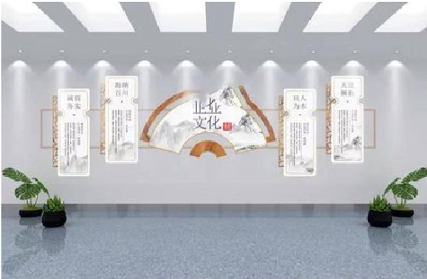 宁国企业文化墙设计的核心要素。