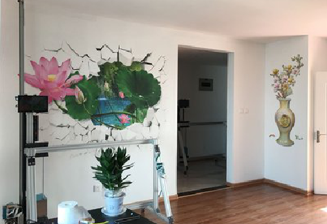 宁国墙体彩绘相比墙纸的优势。