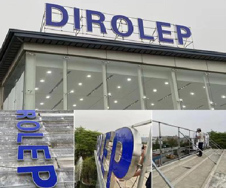 宁国楼顶发光字安装的注意事项。